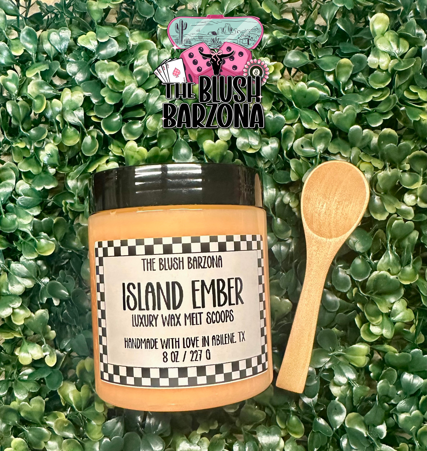 Luxury Wax Melt Scoops- Island Ember