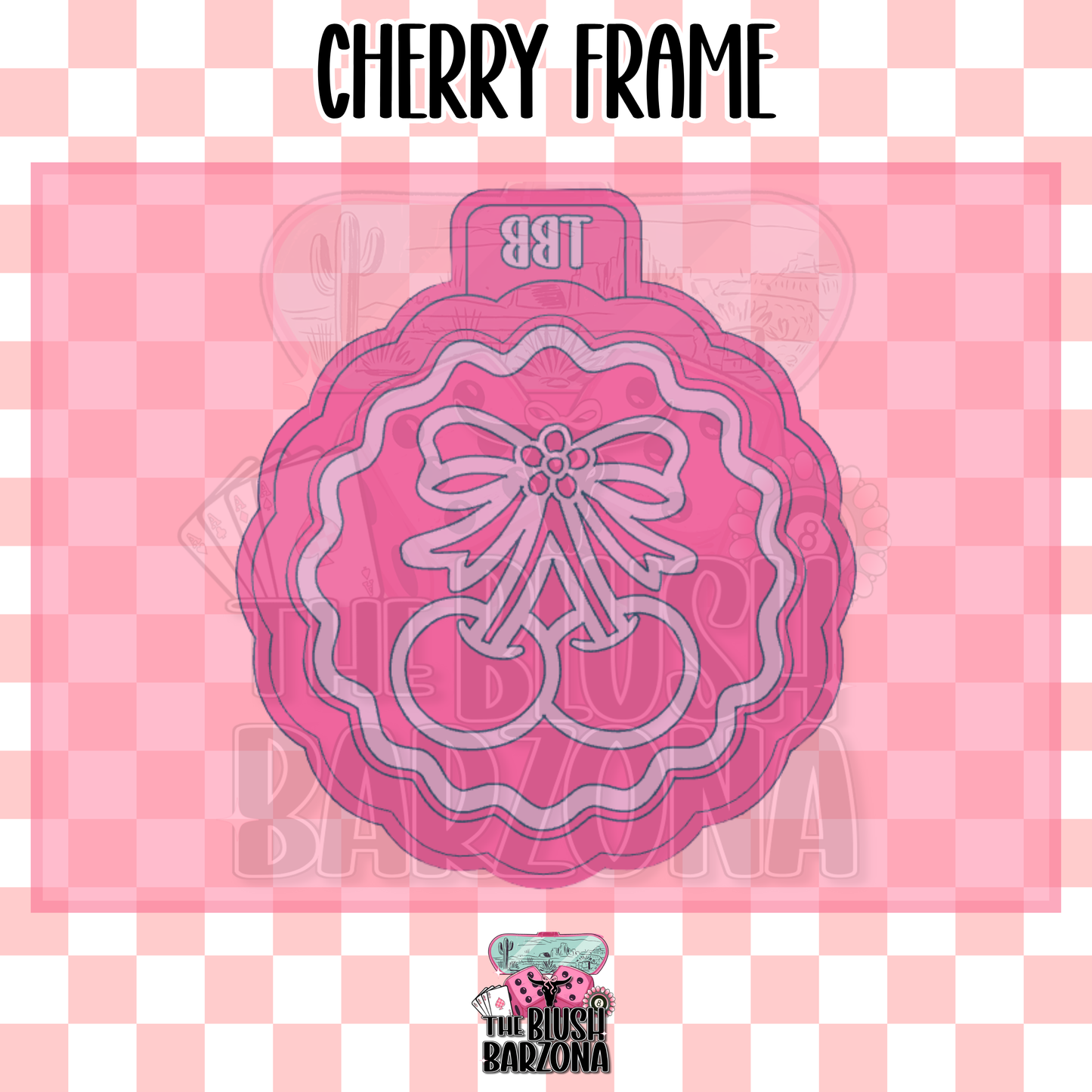 Cherry Frame Freshie Mold