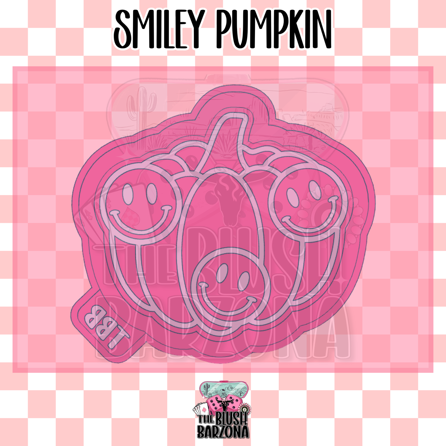 Smiley Pumpkin Freshie Mold