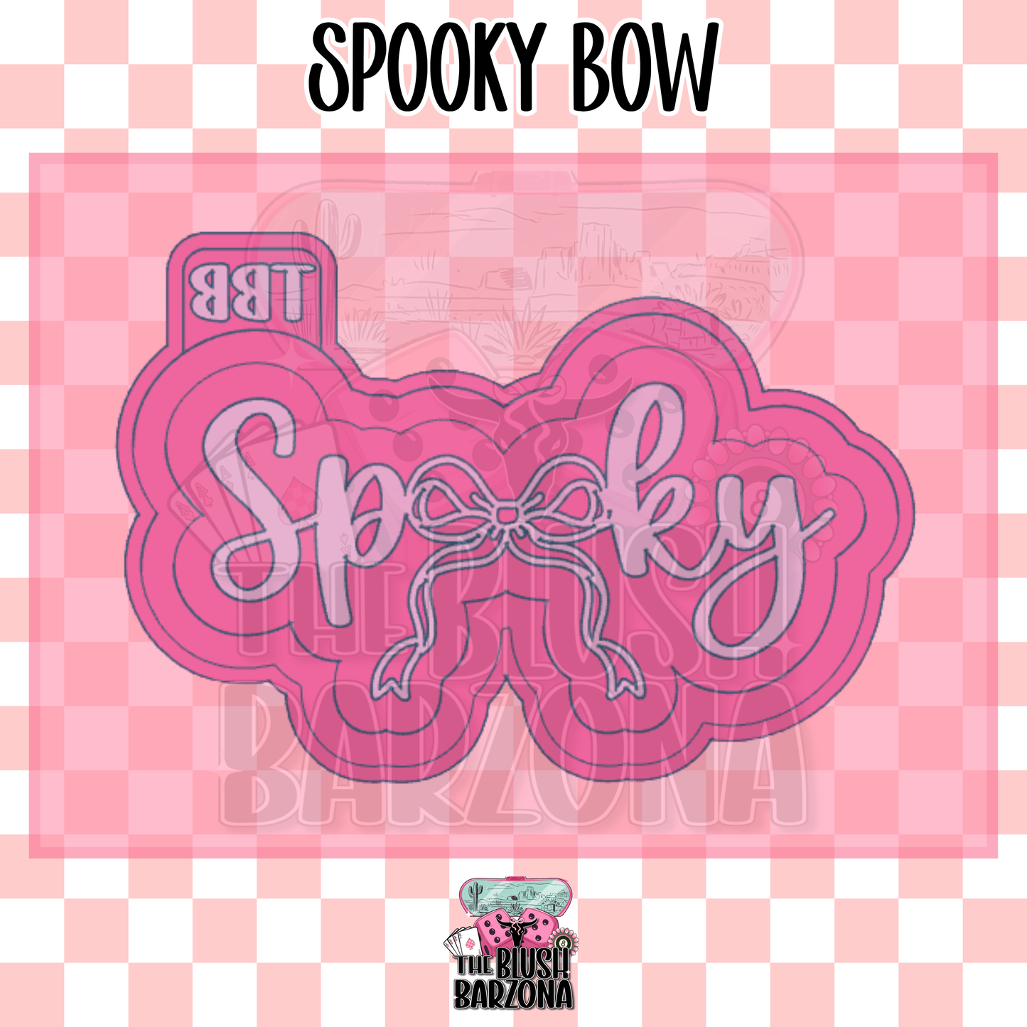 Spooky Bow Freshie Mold