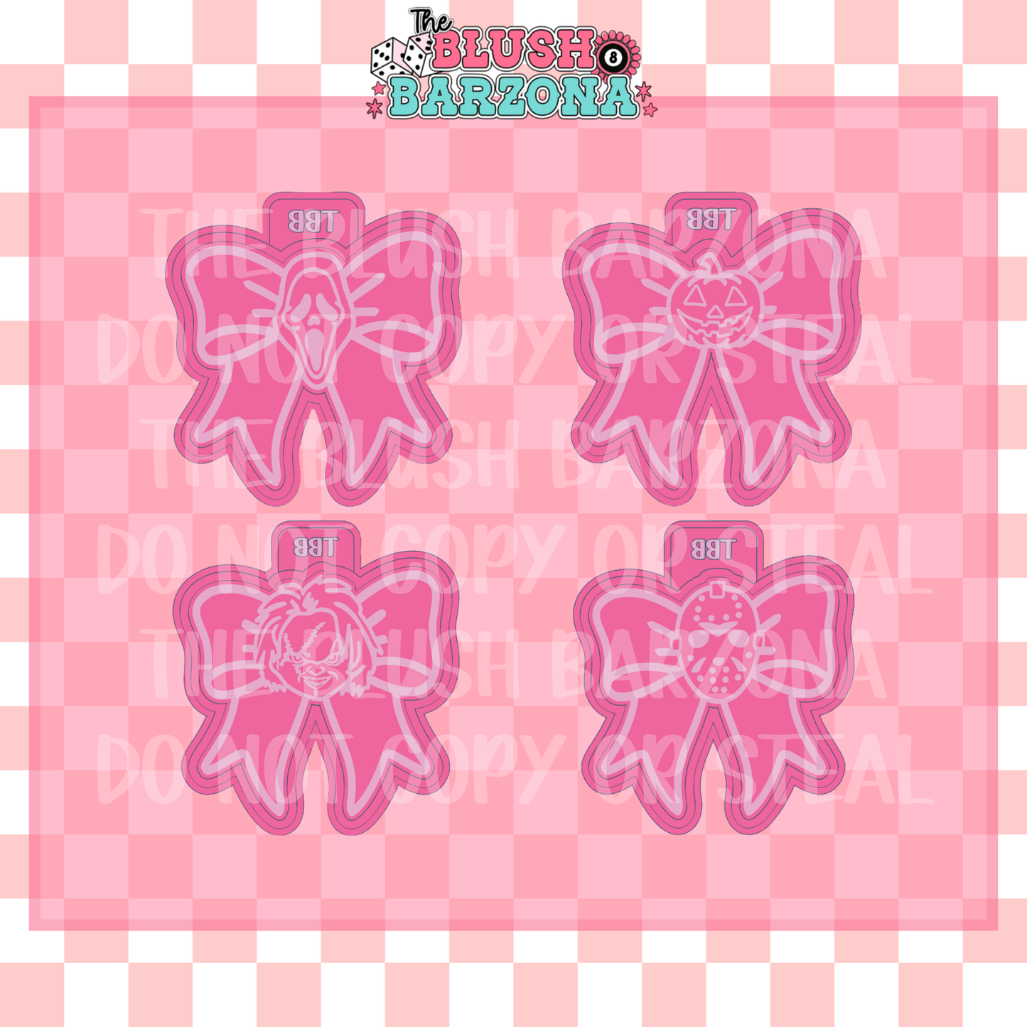 Spooky Bow Freshie Mold Bundle