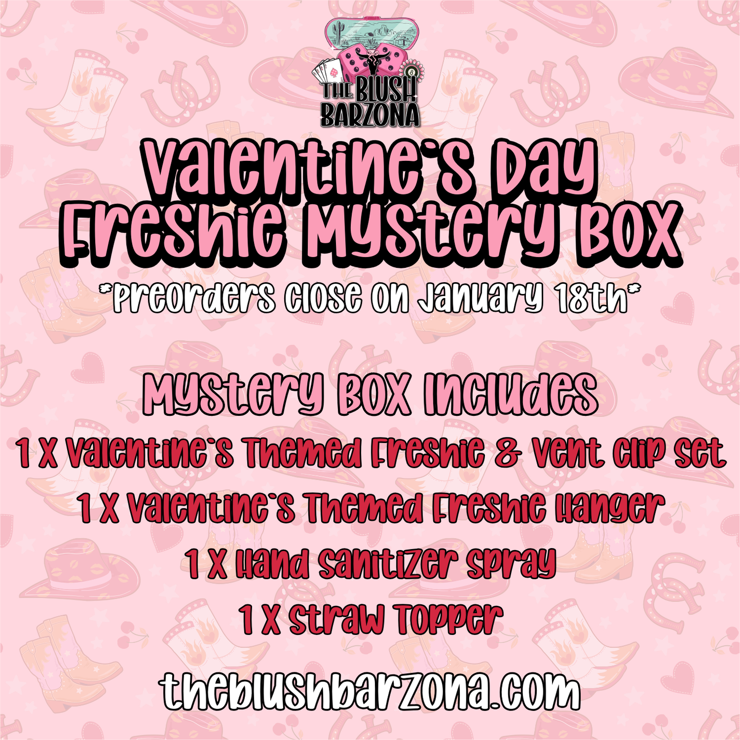 Valentine's Day Freshie Mystery Box