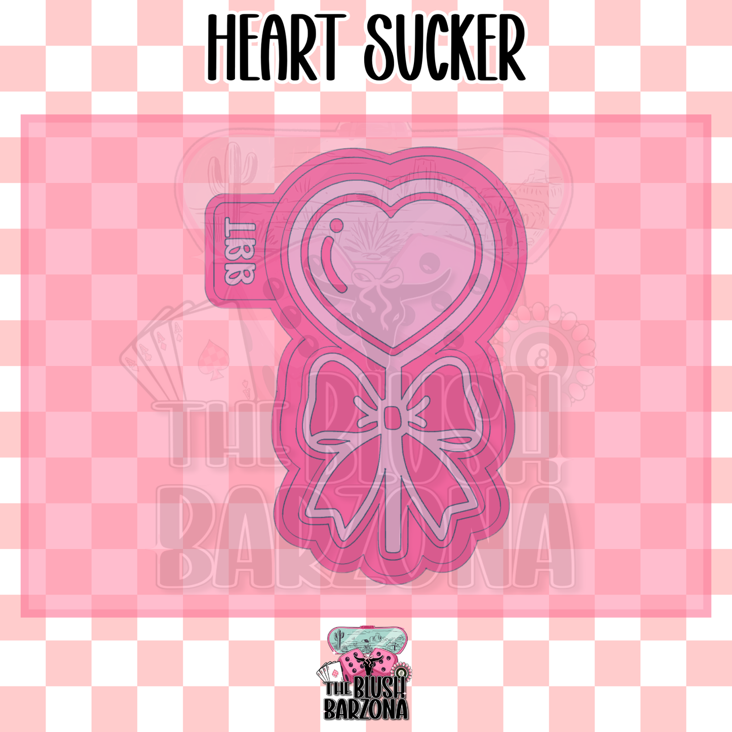 Heart Sucker Freshie Mold