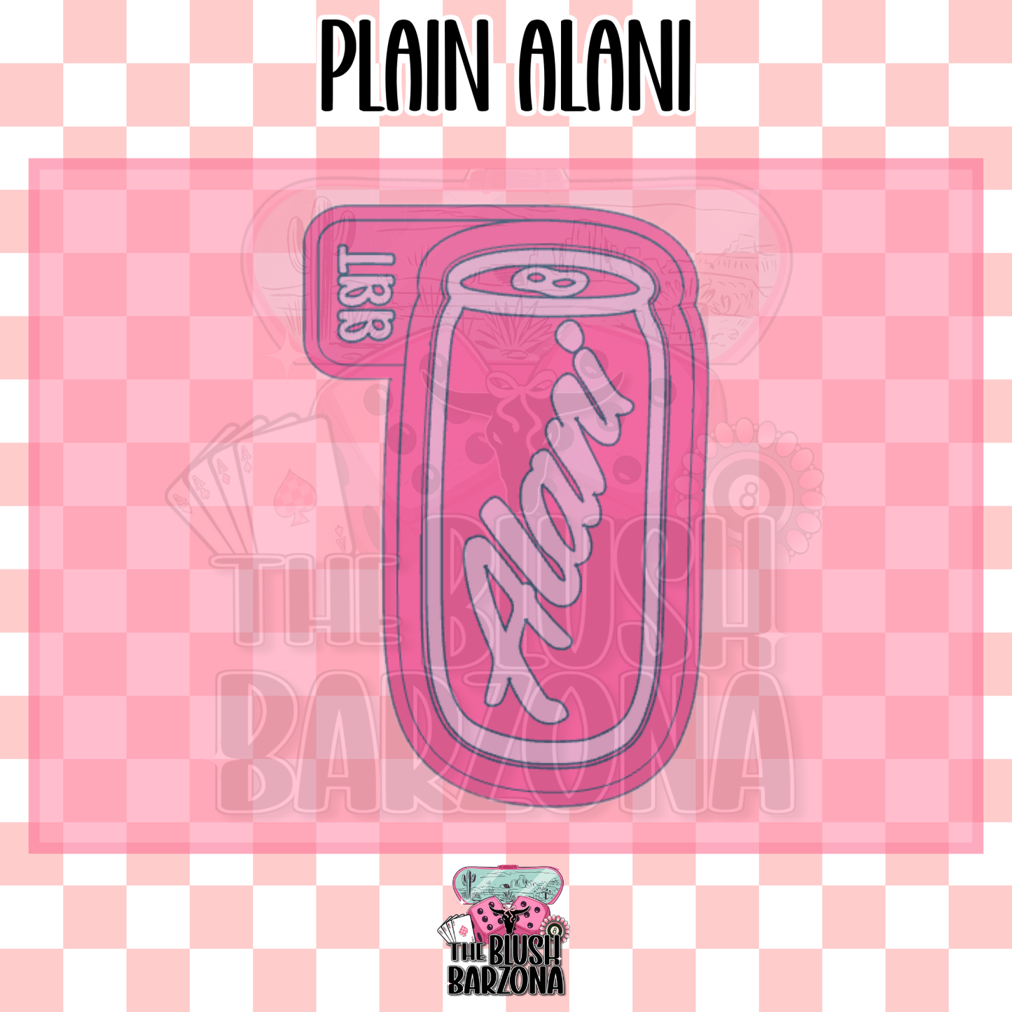 Plain Alani Freshie Mold