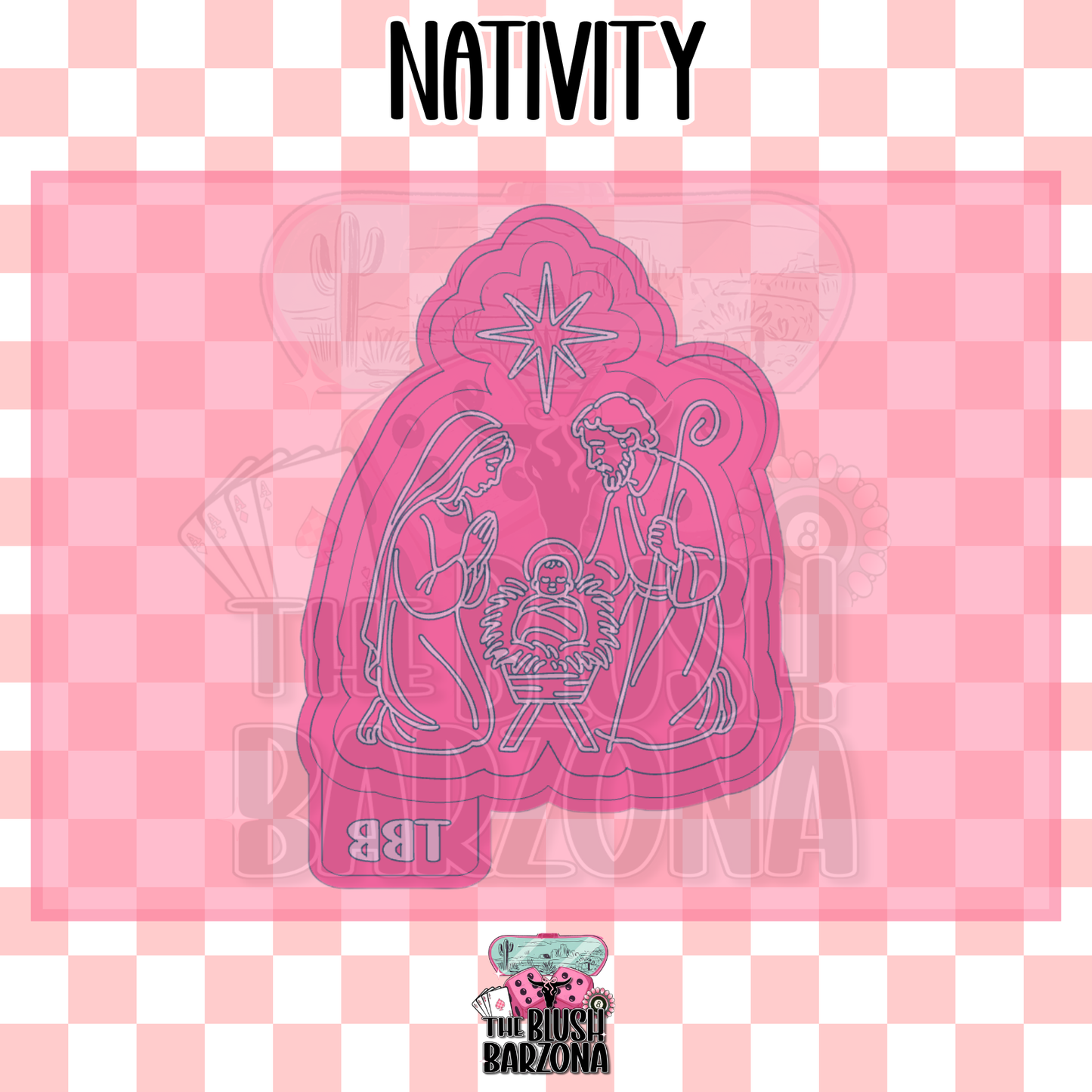 Nativity Freshie Mold
