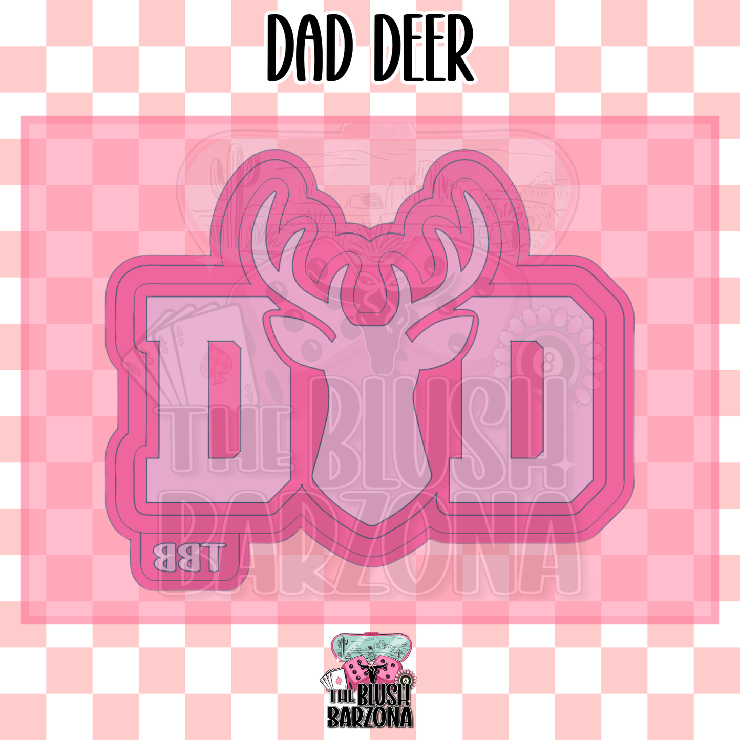 Dad Deer Freshie Mold