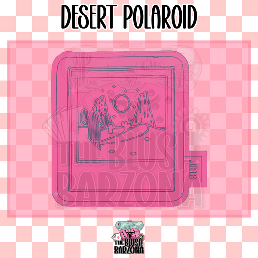 Desert Polaroid Freshie Mold