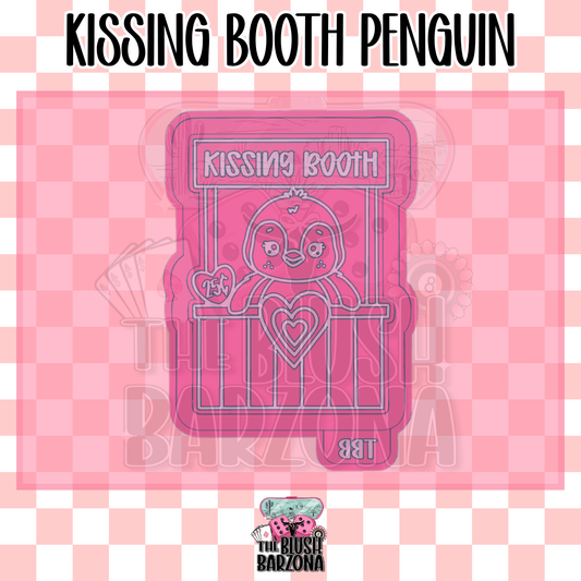 Kissing Booth Penguin Freshie Mold