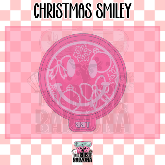 Christmas Smiley Freshie Mold