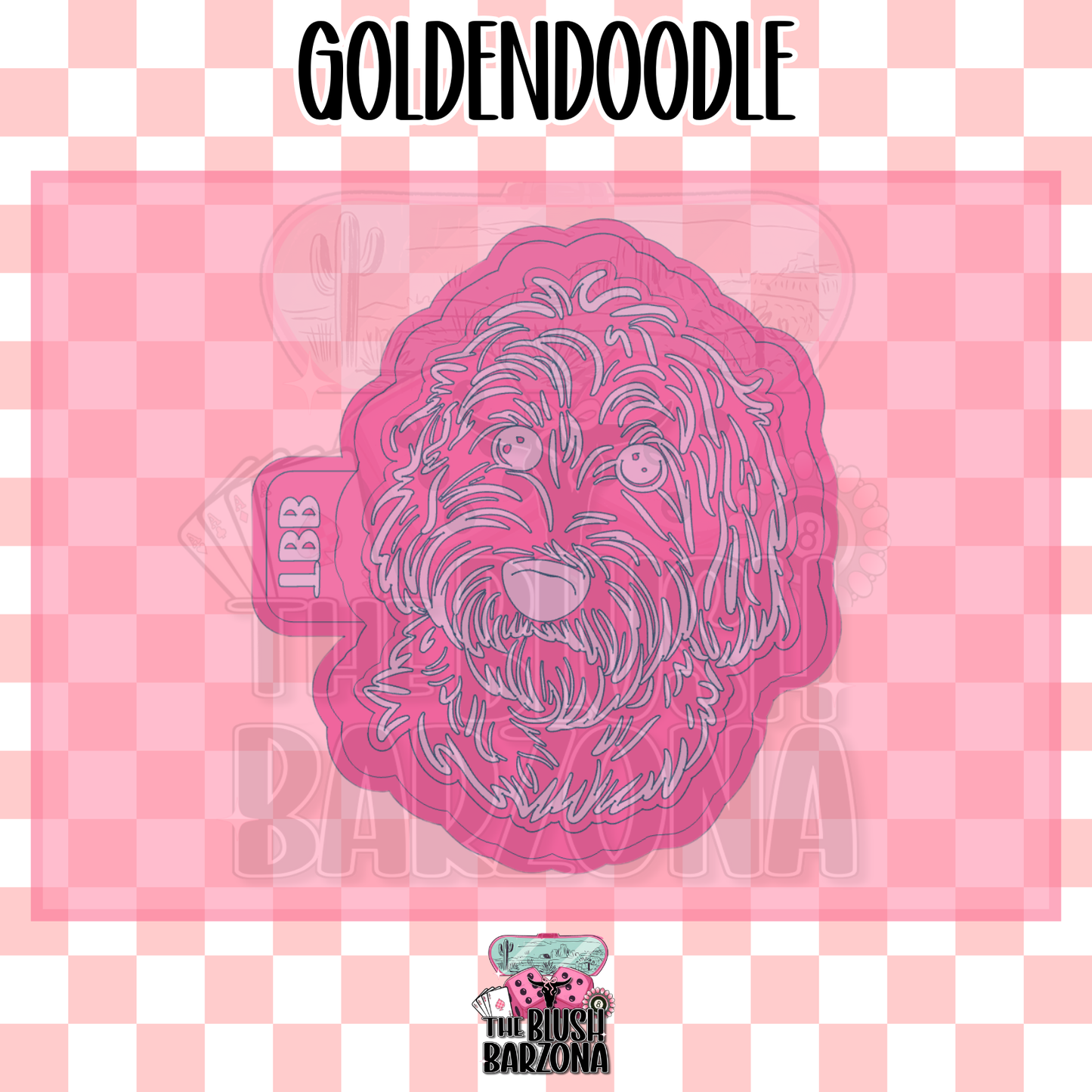 Goldendoodle Freshie Mold