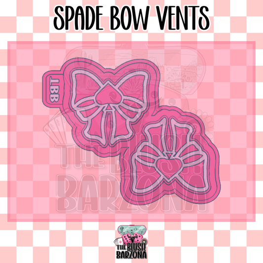 Spade Bow Vent Clip Mold