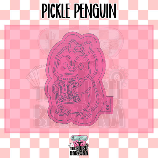 Pickle Penguin Freshie Mold