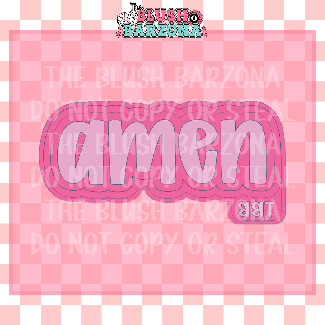 Amen Freshie Mold