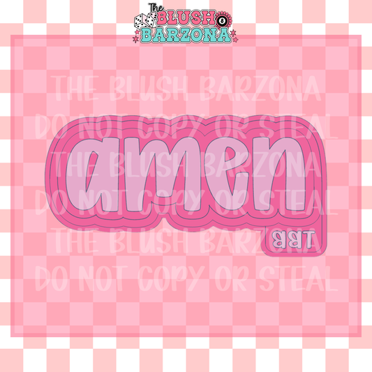 Amen Freshie Mold