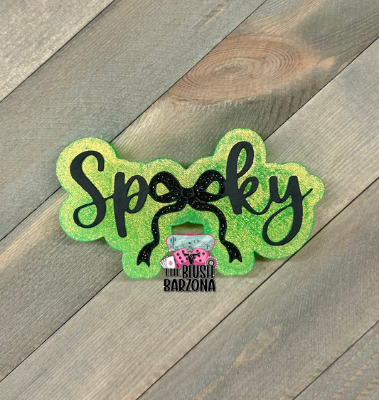 Spooky Bow Car Freshie