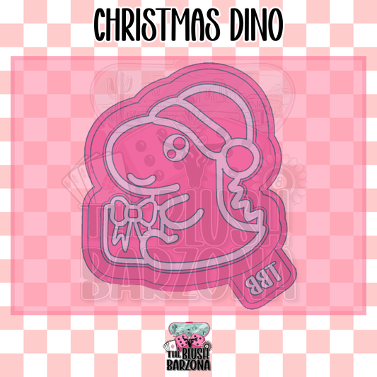 Christmas Dino Freshie Mold