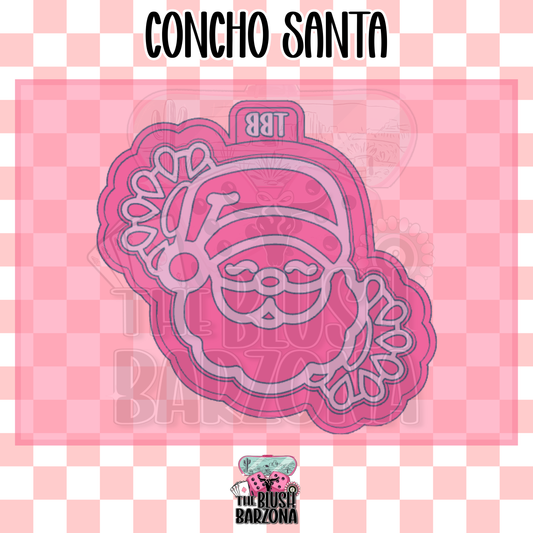 Concho Santa Freshie Mold