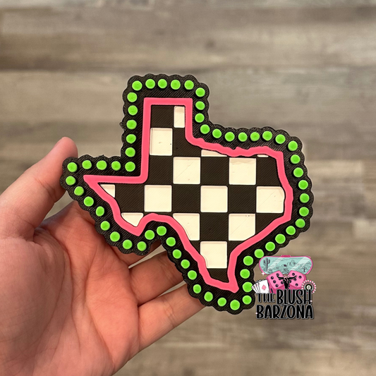 Checkered Texas Jewelry
