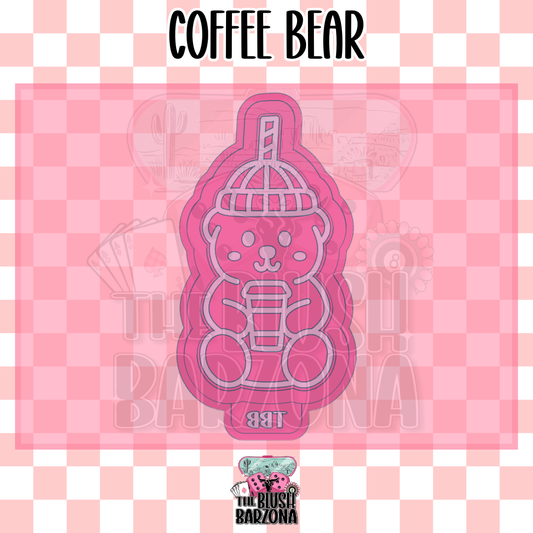 Coffee Bear Freshie Mold