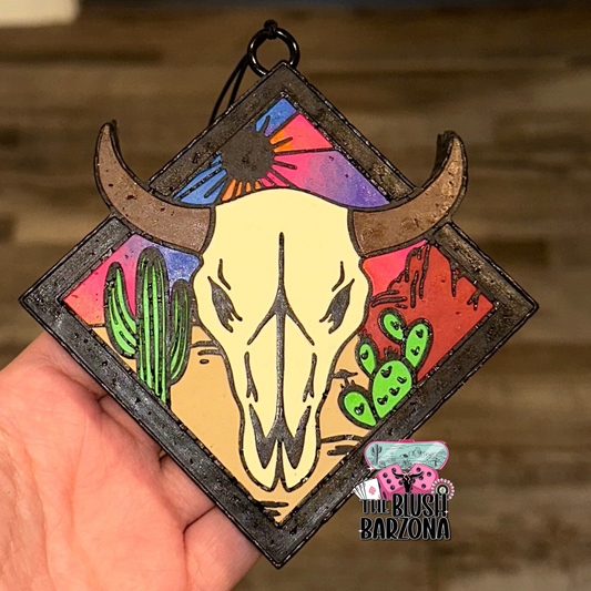 Desert Bull Skull