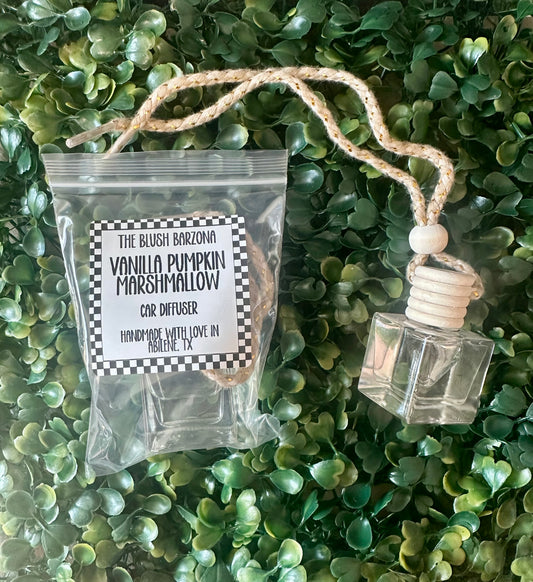 Vanilla Pumpkin Marshmallow Car Diffuser