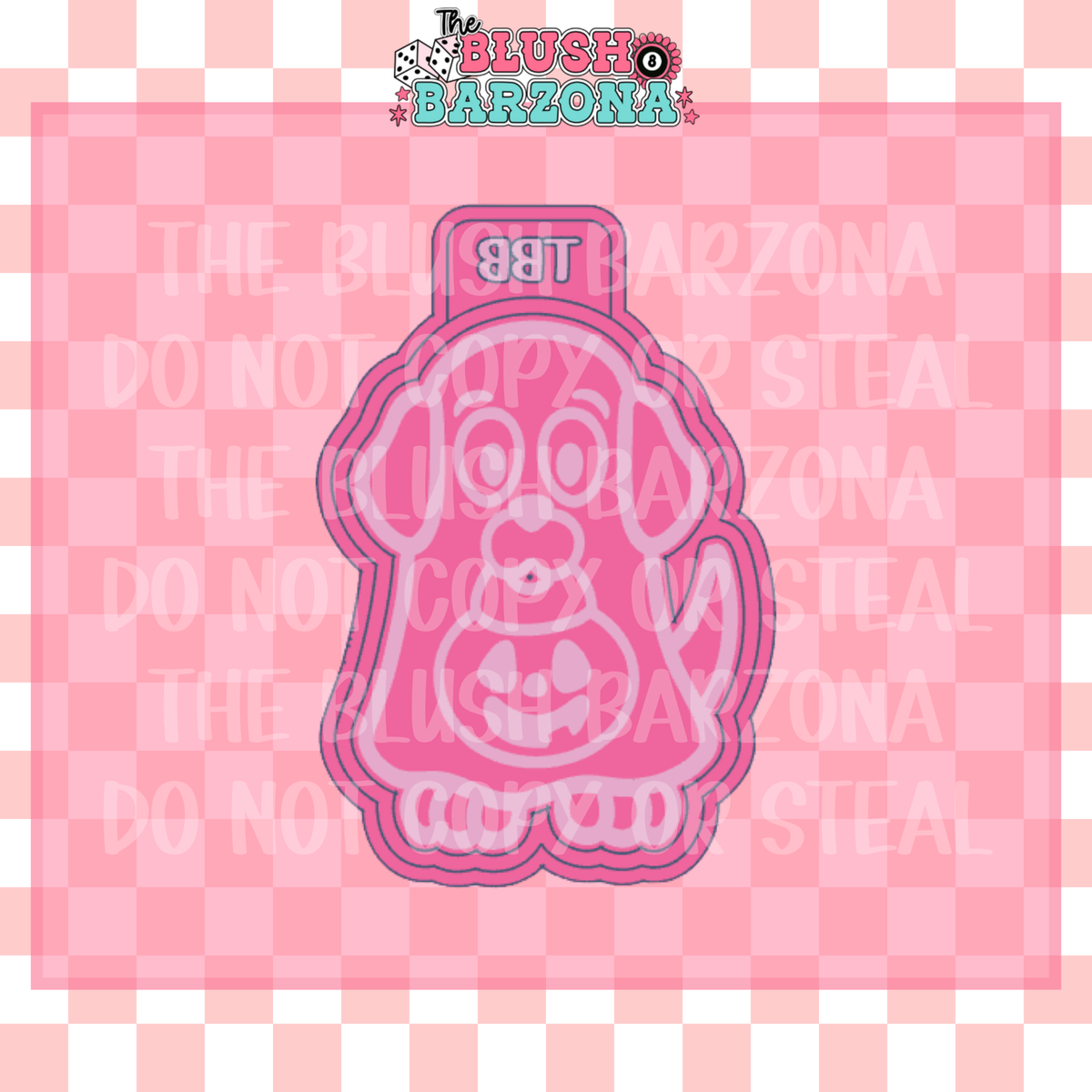 Ghost Dog Freshie Mold