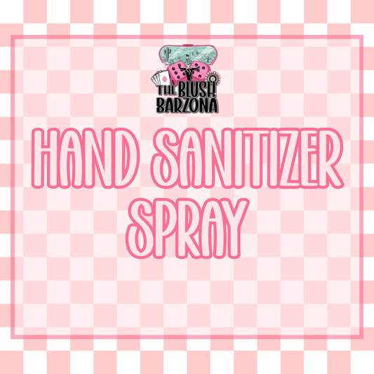 Hand Sanitizer Spray