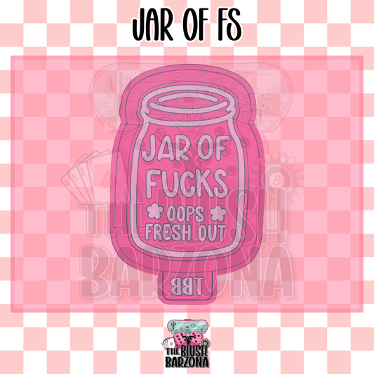 Jar of Effs Freshie Mold