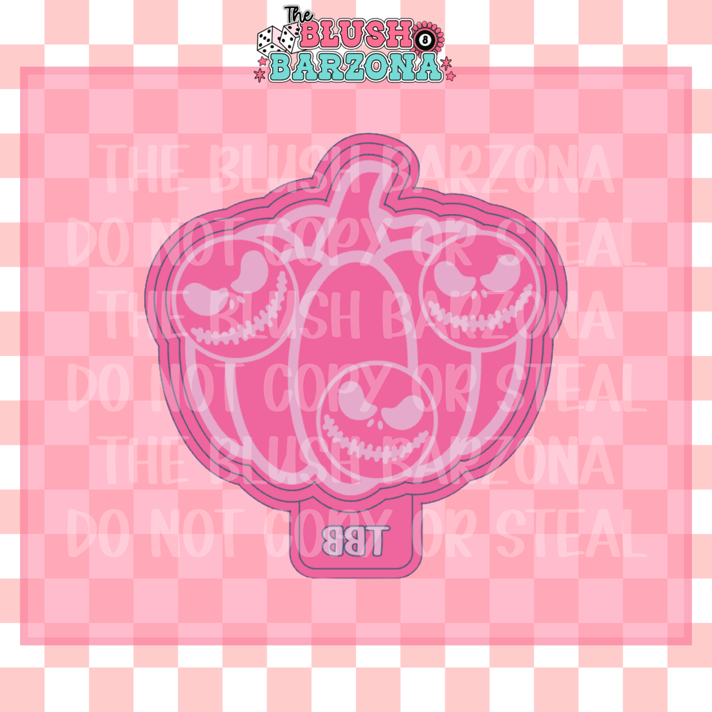 Jack Pumpkin Freshie Mold