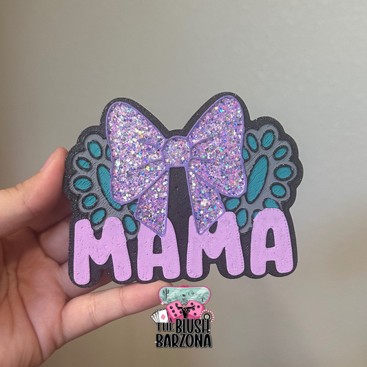 Mama With Turquoise & Bow