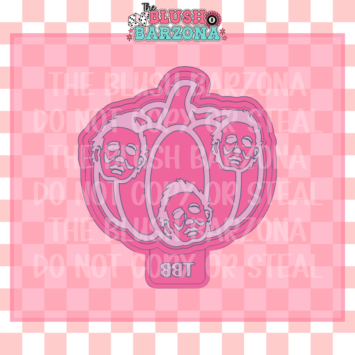 Michael Pumpkin Freshie Mold