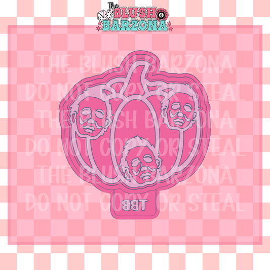 Michael Pumpkin Freshie Mold