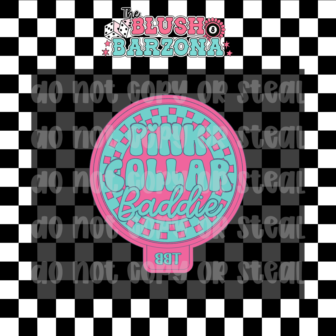 Pink Collar Baddie Freshie Mold