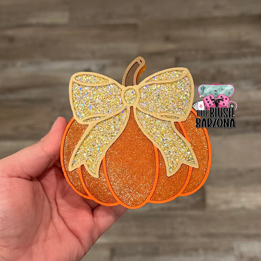 Pumpkin with Bow
