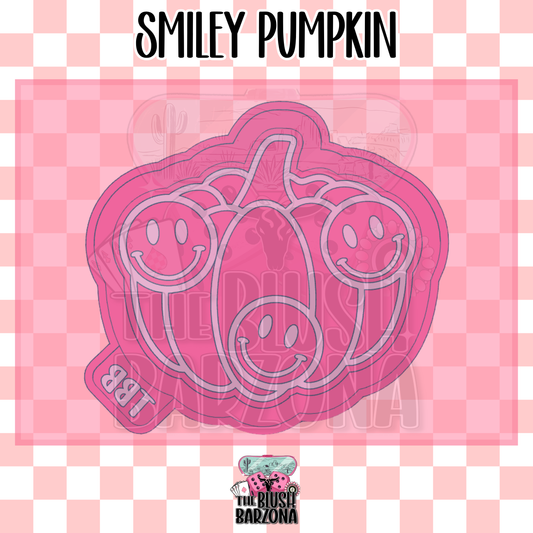 Smiley Pumpkin Freshie Mold