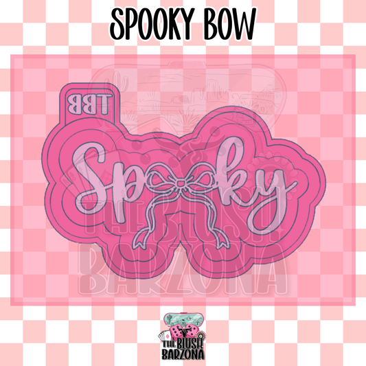 Spooky Bow Freshie Mold
