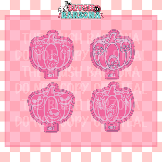 Spooky Pumpkin Freshie Mold Bundle