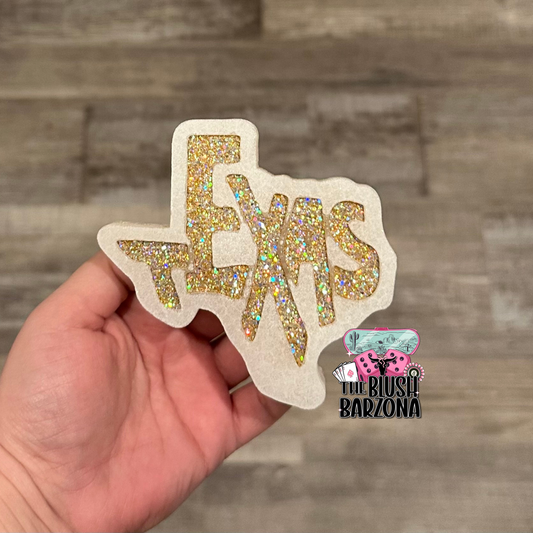 Texas with Lettering