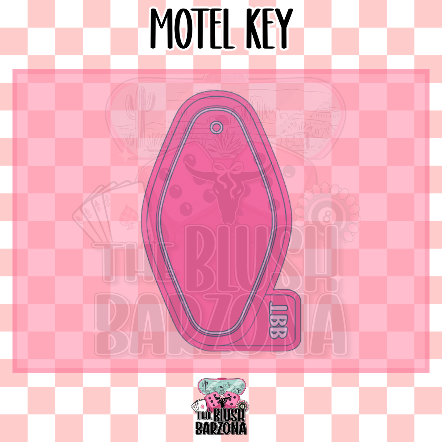 Motel Key Freshie Mold