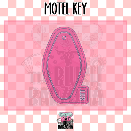 Motel Key Freshie Mold